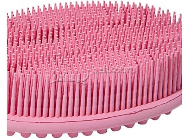Щетка душ-массаж розовая, серия Грант Натур